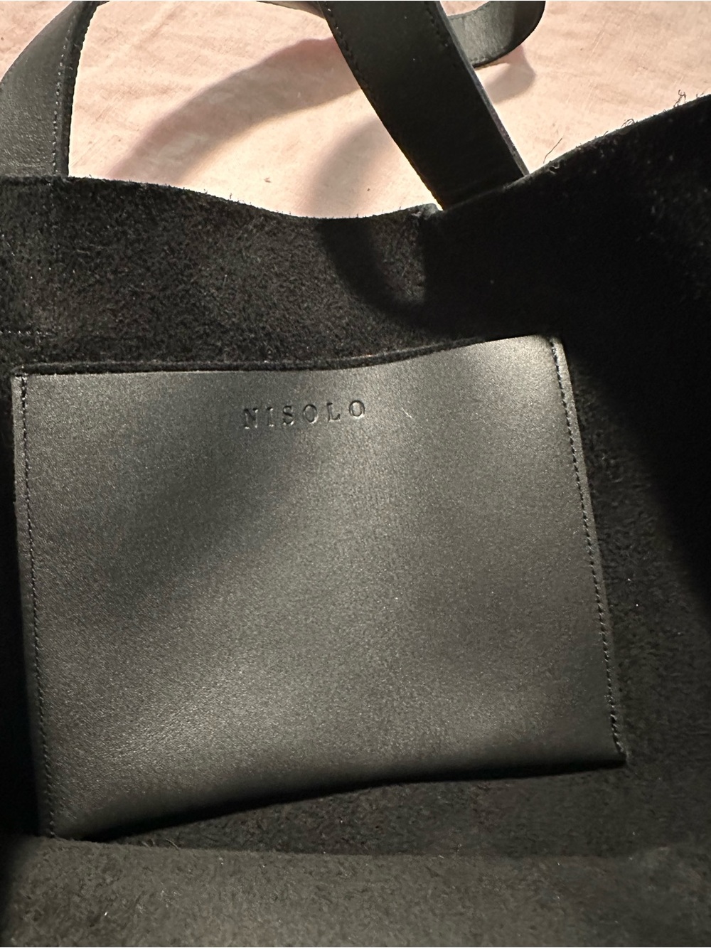 Nisolo Black Leather Tote - Picture 2 of 4